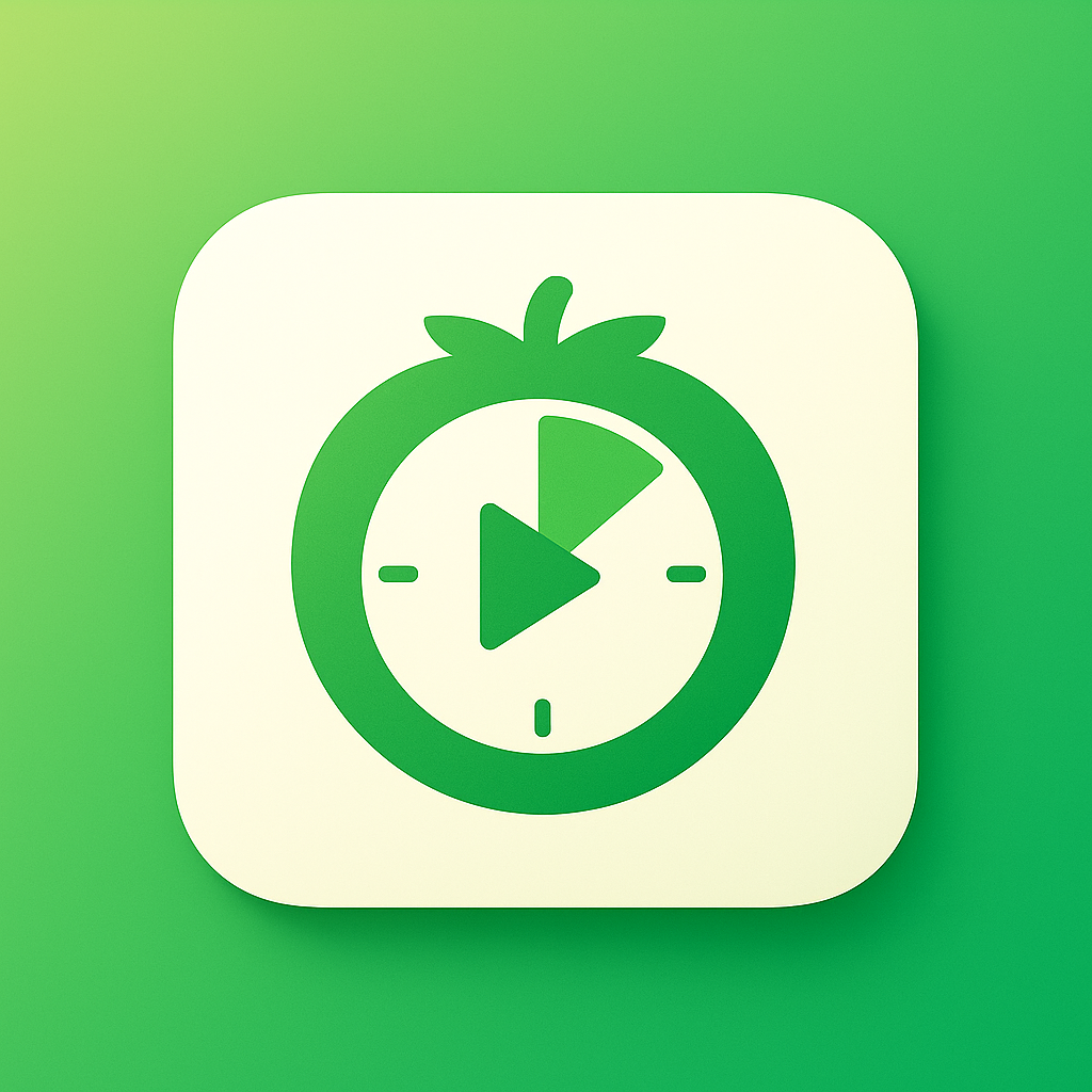 Pomoly Focused Working Logo