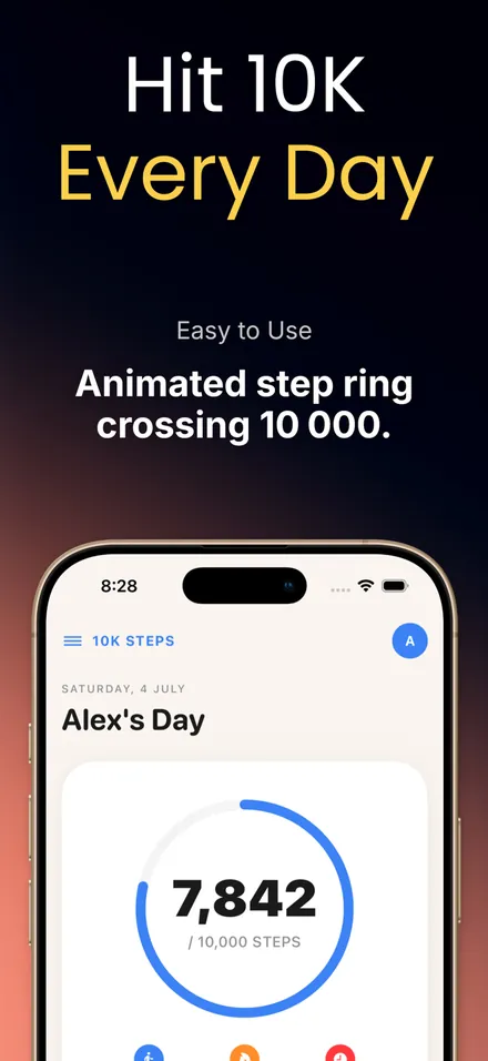 10K Steps: Daily Goal screenshot 1