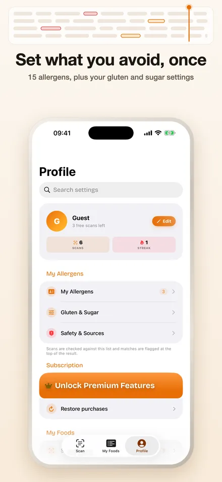Tracewise: Allergen Scanner screenshot 6