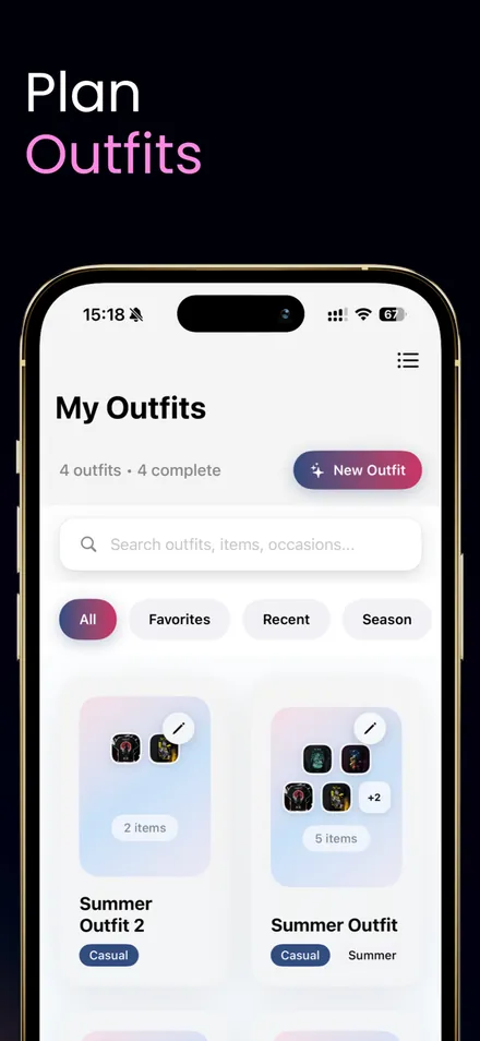 Closet & Outfit Organizer screenshot 3