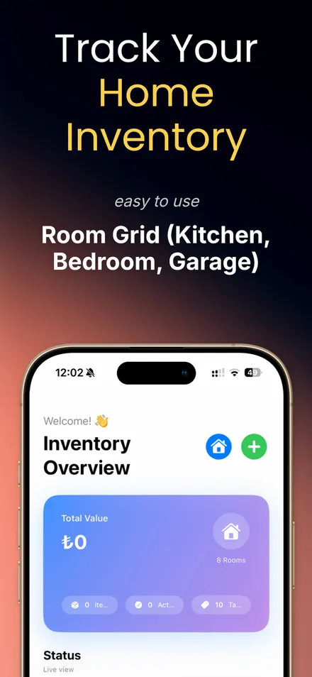 Home Inventory Tracker: HoTi screenshot 1