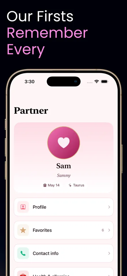 LoveLog Days Together screenshot 3