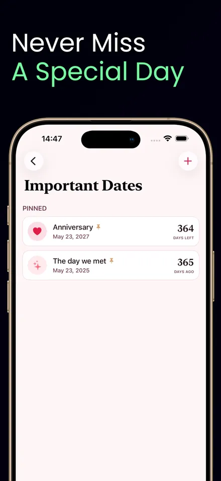 LoveLog Days Together screenshot 6