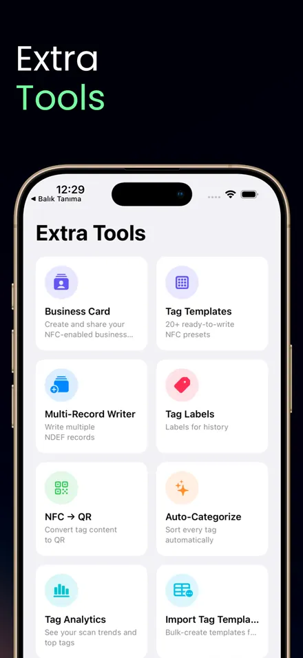 NFC Reader Scanner Tool screenshot 3