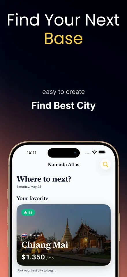 Nomada: Nomad Living Costs screenshot 1