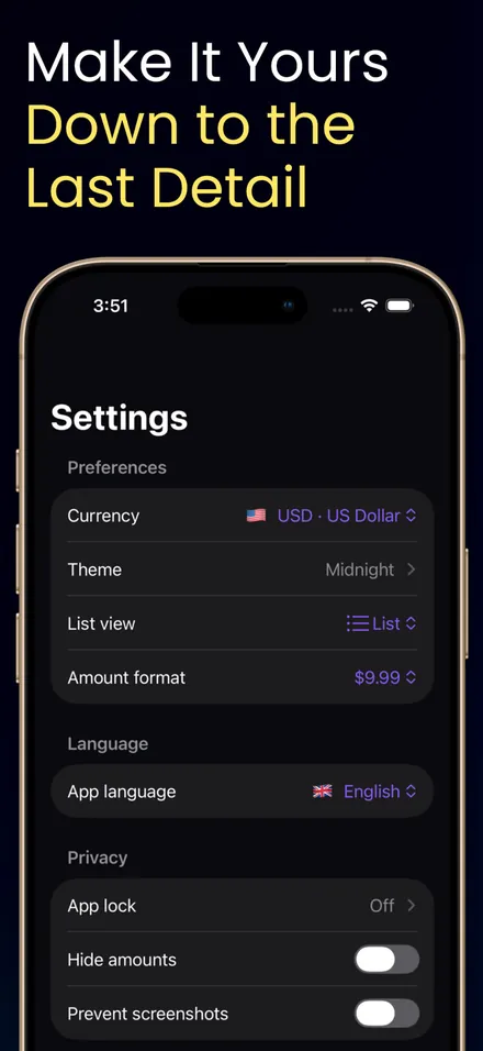 Subly Tracker: Subscriptions screenshot 5